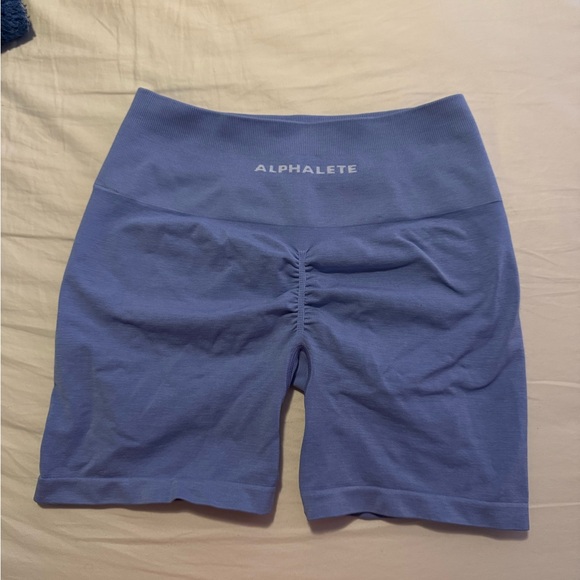Alphalete Women's Gym Shorts 5” Seam - Picture 3 of 4